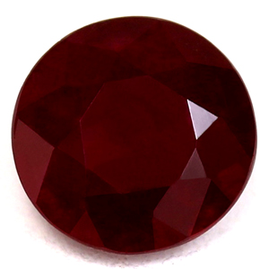 Ruby Round 0.67 carat Red Photo