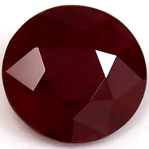 Ruby Round 0.57 carat Red Photo