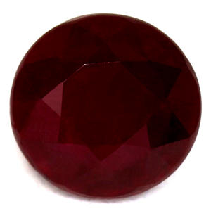 Ruby Round 0.64 carat Red Photo