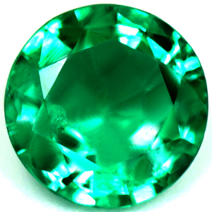 Emerald Round 0.55 carat Green Photo