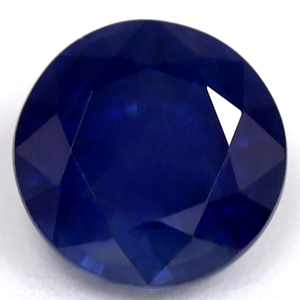 Sapphire Round 0.86 carat Blue Photo