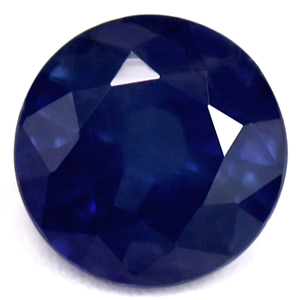 Sapphire Round 0.84 carat Blue Photo