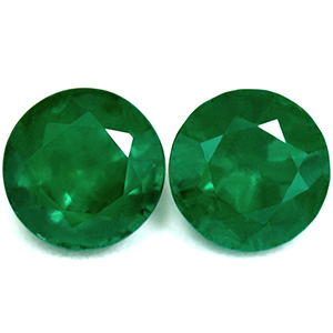 0.88 carat Round Emerald - Gemstone Thumbnail