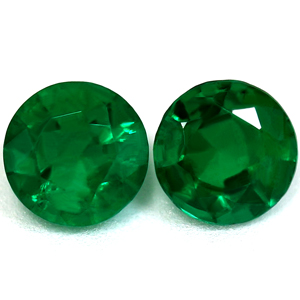 0.69 carat Round Emerald - Gemstone Thumbnail