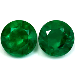 0.75 carat Round Emerald - Gemstone Thumbnail