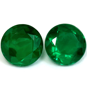 0.68 carat Round Emerald - Gemstone Thumbnail