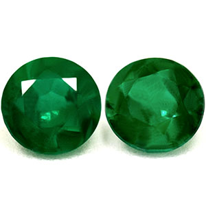 0.47 carat Round Emerald - Gemstone Thumbnail