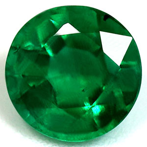 0.75 carat Round Emerald - Gemstone Thumbnail
