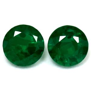 0.69 carat Round Emerald - Gemstone Thumbnail