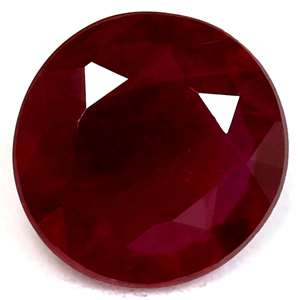 Ruby Round 0.54 carat Red Photo