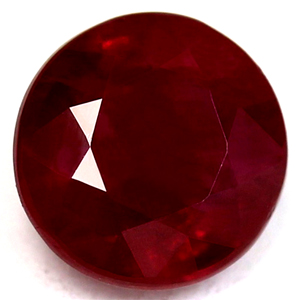 Ruby Round 0.71 carat Red Photo