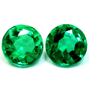 0.43 carat Round Emerald - Gemstone Thumbnail