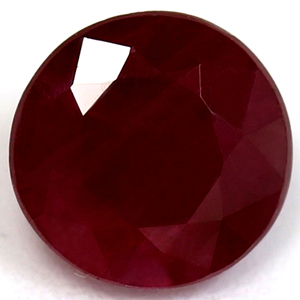 Ruby Round 0.71 carat Red Photo