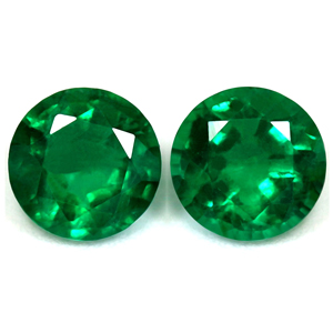 0.47 carat Round Emerald - Gemstone Thumbnail
