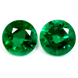 0.59 carat Round Emerald - Gemstone Thumbnail