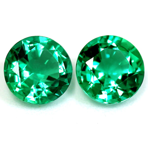 0.59 carat Round Emerald - Gemstone Thumbnail