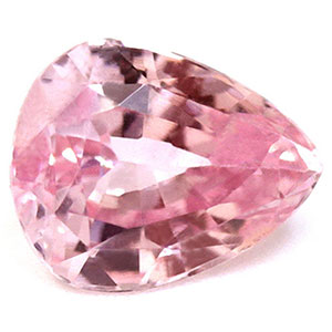 Sapphire Pear 1.22 carat Orange Pink Photo