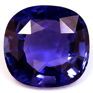 Sapphire Cushion 1.08 carat Blue Photo