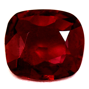 Ruby Cushion 0.77 carat Red Photo