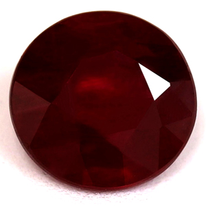 Ruby Round 0.50 carat Red Photo