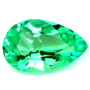 Emerald Pear 0.74 carat Green Photo