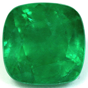 Emerald Cushion 2.62 carat Green Photo