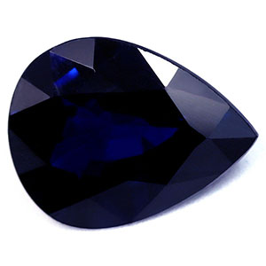 2.60 carat Pear Sapphire - Gemstone Thumbnail