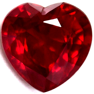 1.28 carat Heart Ruby - Gemstone Thumbnail