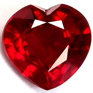 1.12 carat Heart Ruby - Gemstone Thumbnail