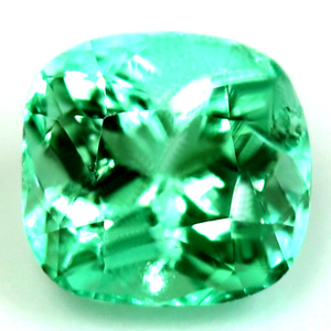 Emerald Cushion 0.68 carat Green Photo