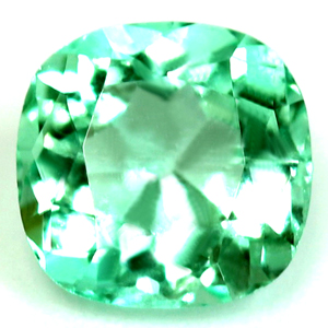 Emerald Cushion 0.65 carat Green Photo