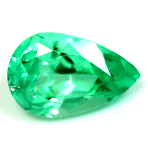 Emerald Pear 0.97 carat Green Photo