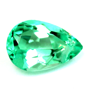 Emerald Pear 0.71 carat Green Photo