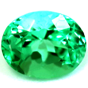 Emerald Oval 0.63 carat Green Photo