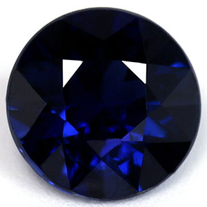 1.25 carat Round Sapphire - Gemstone Thumbnail