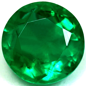 0.94 carat Round Emerald - Gemstone Thumbnail
