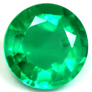 0.88 carat Round Emerald - Gemstone Thumbnail