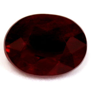 Ruby Oval 0.74 carat Red Photo