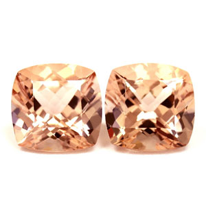 8.61 carat Cushion Morganite - Gemstone Thumbnail