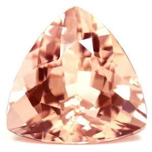 8.57 carat Trillion Morganite - Gemstone Thumbnail