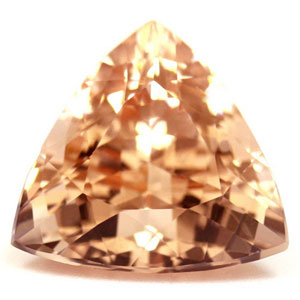 6.45 carat Trillion Morganite - Gemstone Thumbnail