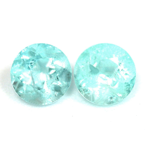 0.54 carat Round Pariba Tourmaline - Gemstone Thumbnail