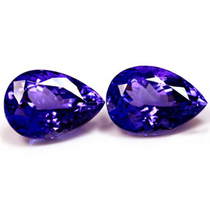 17.35 carat Pear Tanzanite - Gemstone Thumbnail