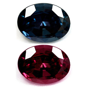 Alexandrite Oval 0.81 carat Green Photo