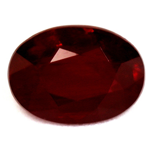 Ruby Oval 0.88 carat Red Photo