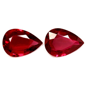 1.30 carat Pear Ruby - Gemstone Thumbnail