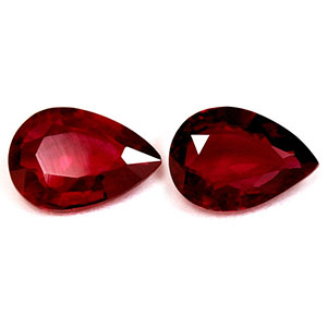 1.38 carat Pear Ruby - Gemstone Thumbnail