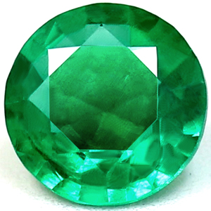 Emerald Round 0.70 carat Green Photo