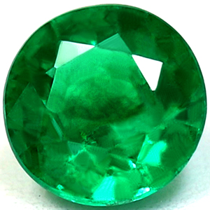 0.77 carat Round Emerald - Gemstone Thumbnail