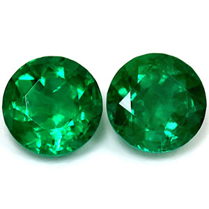 0.84 carat Round Emerald - Gemstone Thumbnail
